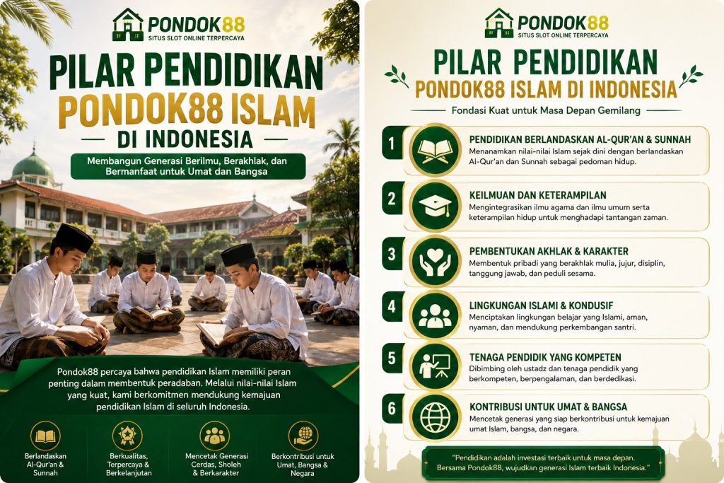 pondok88 pilar
